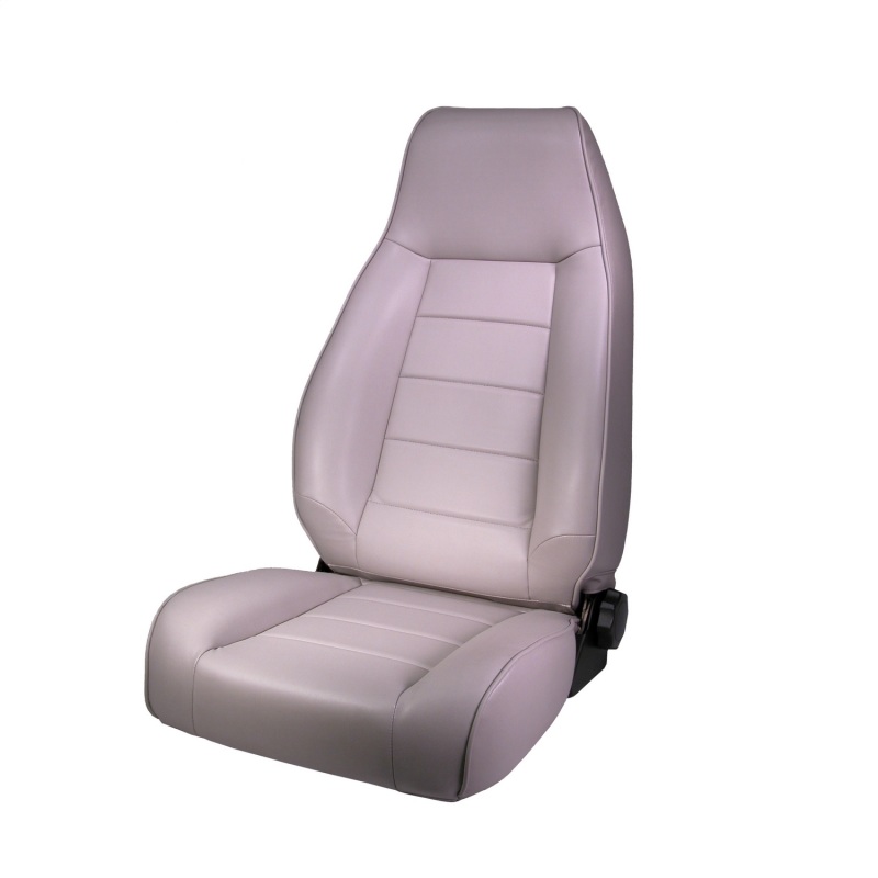 Jeep Wrangler Seats - Front - Rugged Ridge - High-Back, Reclinable - Gray - `87-`02